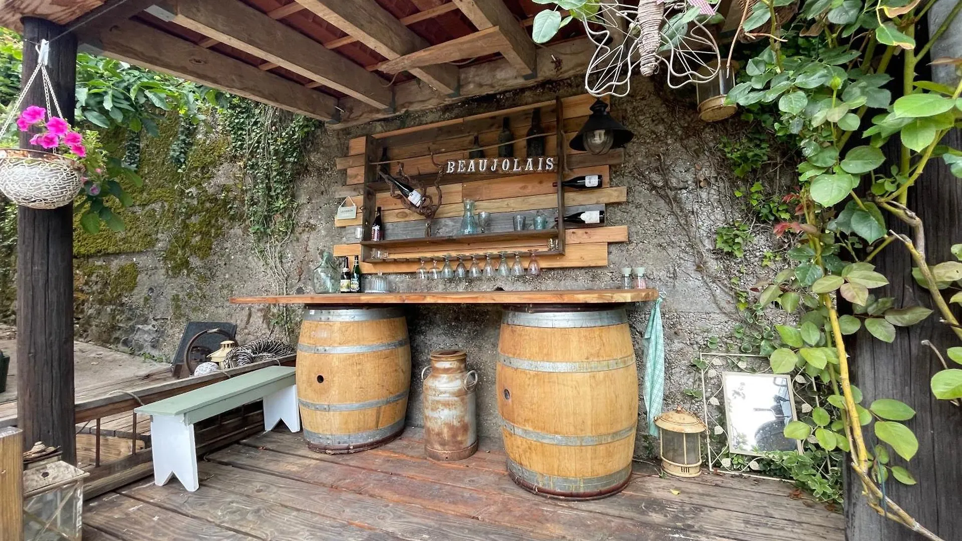 La Maison Bonheur - Maison Atypique Du Beaujolais Villa Saint-Didier-sur-Beaujeu